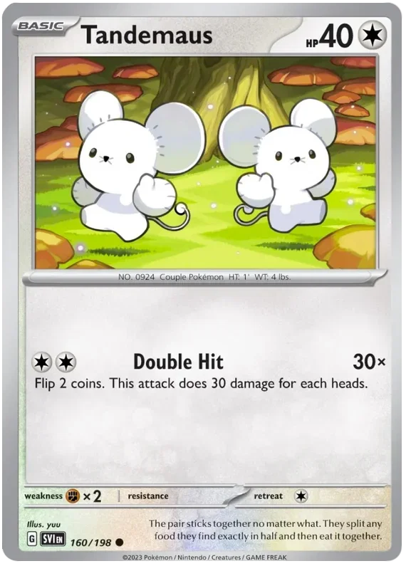 Tandemaus 160/198 — Scarlet & Violet Base Set