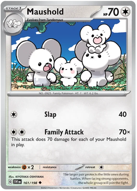Maushold 161/198 — Scarlet & Violet Base Set