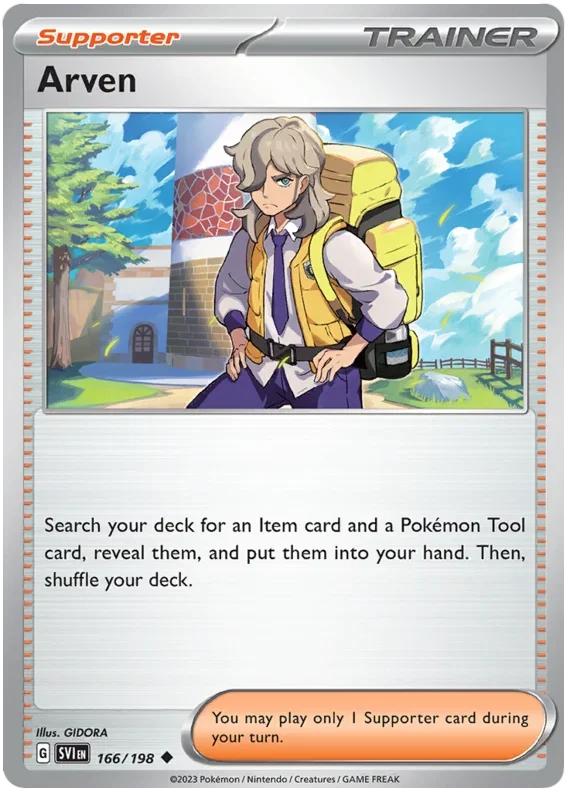 Arven 166/198 — Scarlet & Violet Base Set