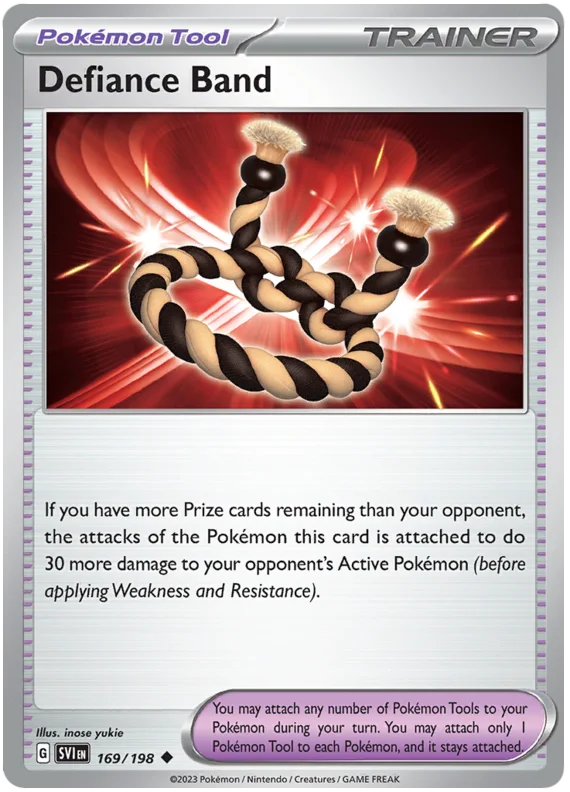 Defiance Band 169/198 — Scarlet & Violet Base Set