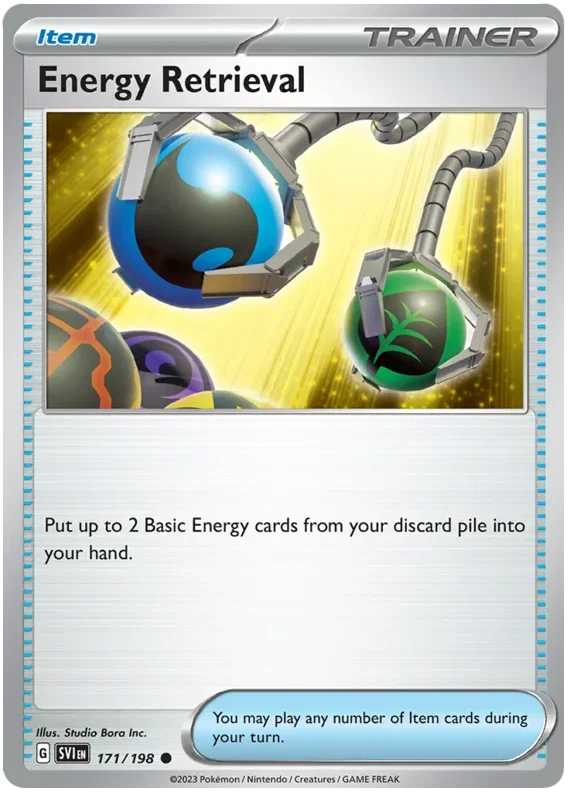 Energy Retrieval 171/198 — Scarlet & Violet Base Set