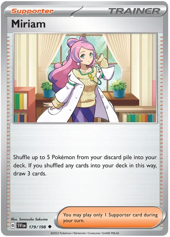Miriam 179/198 — Scarlet & Violet Base Set