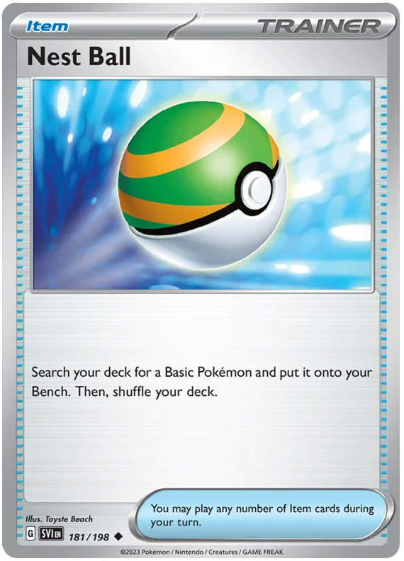 Nest Ball 181/198 — Scarlet & Violet Base Set