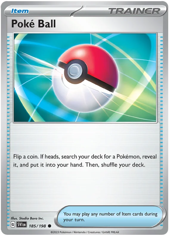 Poke Ball 185/198 — Scarlet & Violet Base Set