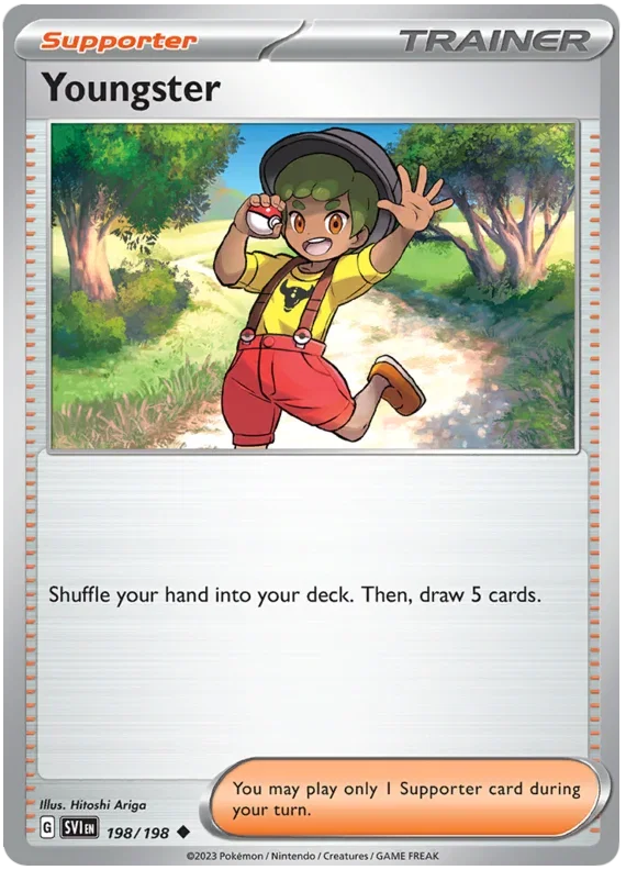 Youngster 198/198 — Scarlet & Violet Base Set