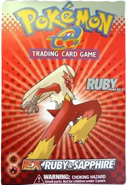 EX Ruby & Sapphire Theme Deck
