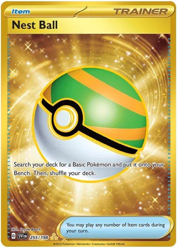 Nest Ball 255/198 — Scarlet & Violet Base Set