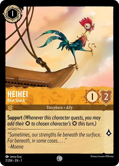 The First Chapter - Lorcana Card List and Prices The First Chapter - Lorcana Card List and Prices