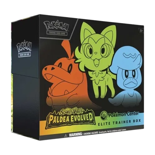 Paldea Evolved Pokemon Center Elite Trainer Box (Exclusive)
