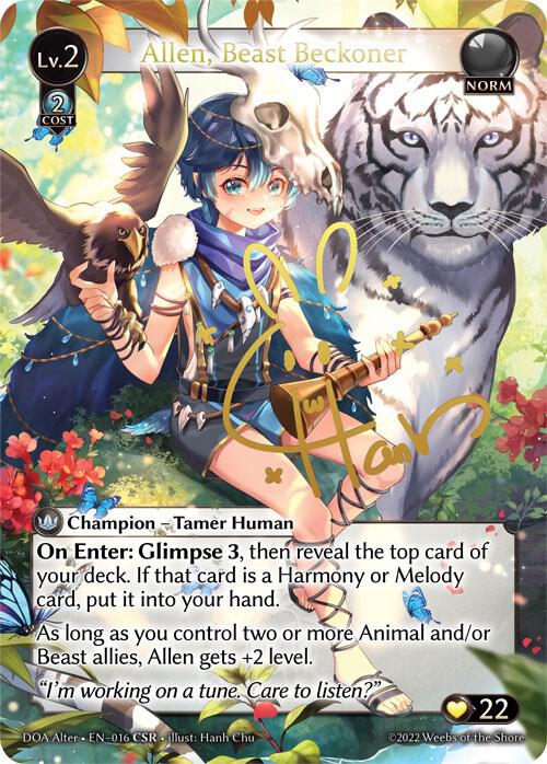 Dawn of Ashes Alter Edition - Grand Archive Card List and Prices