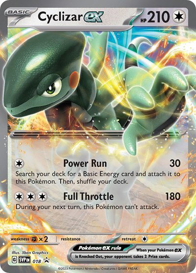 Cyclizar ex 018 — Scarlet & Violet Promo