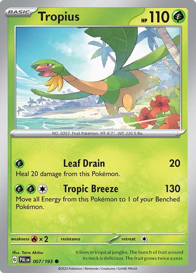 Tropius 007/193 — Paldea Evolved