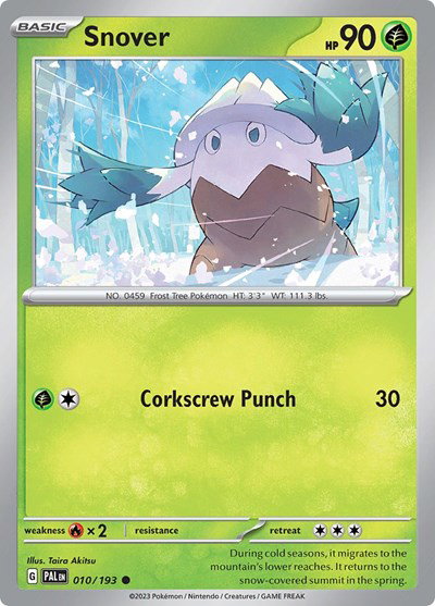 Snover 010/193 — Paldea Evolved