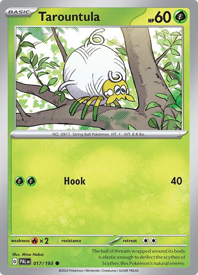 Tarountula 017/193 — Paldea Evolved