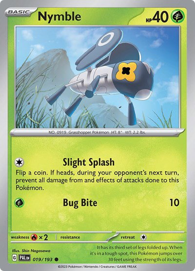 Nymble 019/193 — Paldea Evolved