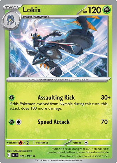Lokix 021/193 — Paldea Evolved