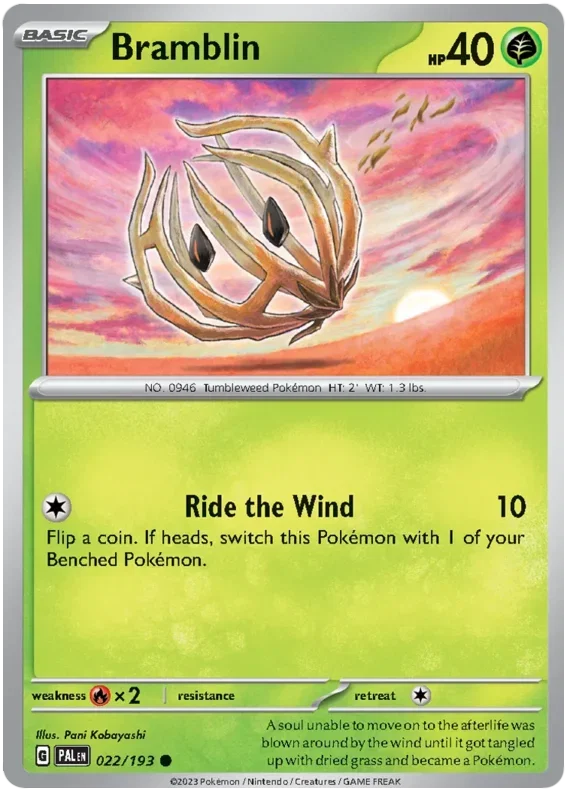 Bramblin 022/193 — Paldea Evolved