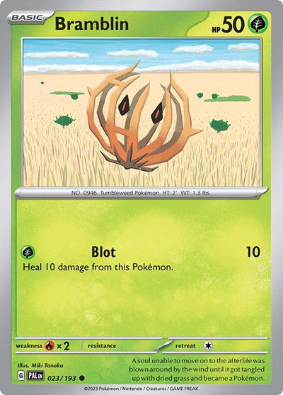 Bramblin 023/193 — Paldea Evolved
