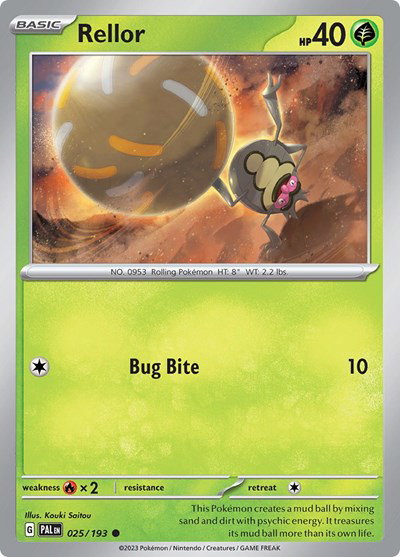Rellor 025/193 — Paldea Evolved