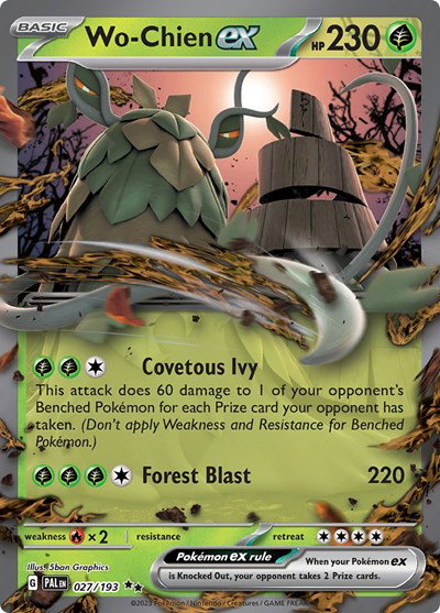 Wo-Chien ex 027/193 — Paldea Evolved