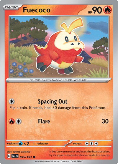 Fuecoco 035/193 — Paldea Evolved