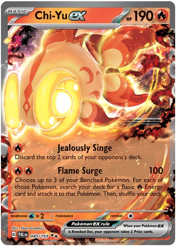 Chi-Yu ex 040/193 — Paldea Evolved