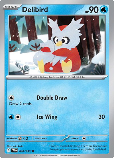 Delibird 046/193 — Paldea Evolved