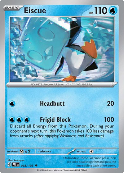 Eiscue 048/193 — Paldea Evolved