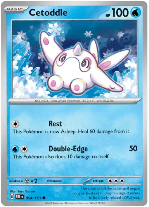 Cetoddle 054/193 — Paldea Evolved