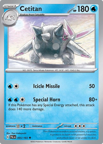 Cetitan 055/193 — Paldea Evolved