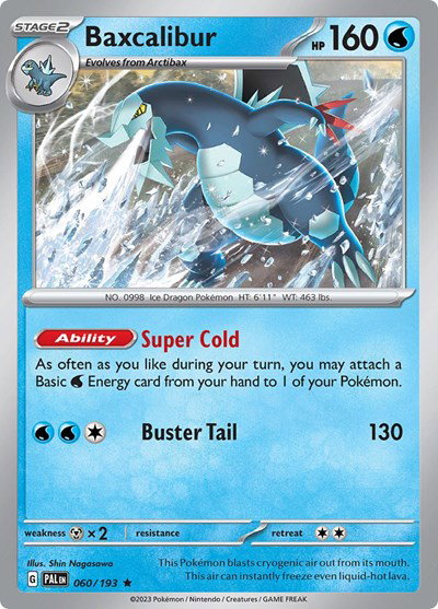 Baxcalibur 060/193 — Paldea Evolved