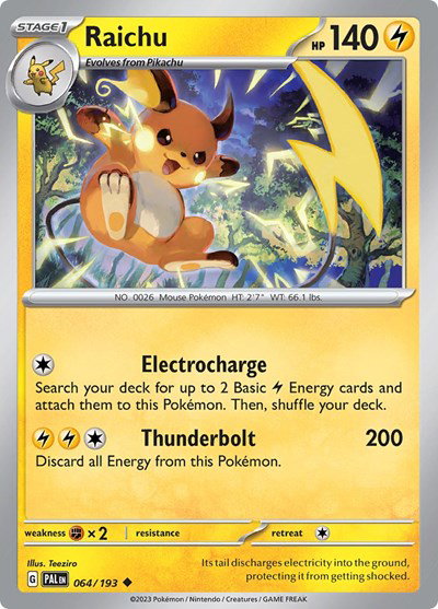 Raichu 064/193 — Paldea Evolved