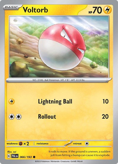Voltorb 066/193 — Paldea Evolved