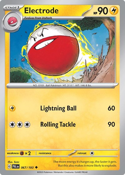 Electrode 067/193 — Paldea Evolved