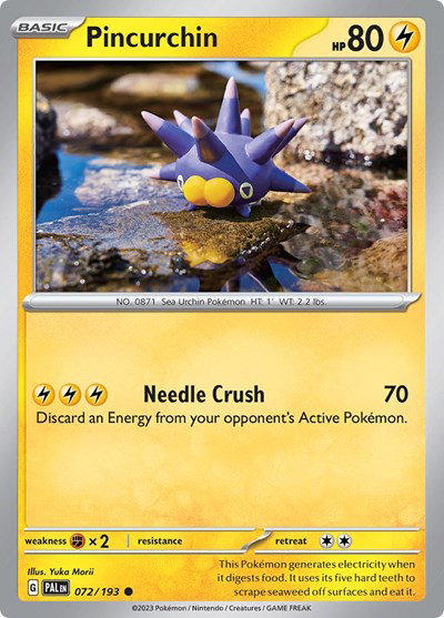 Pincurchin 072/193 — Paldea Evolved