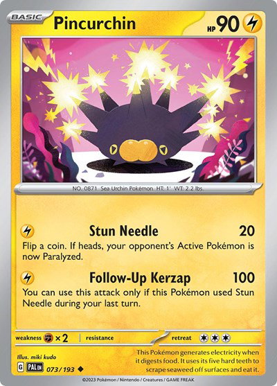 Pincurchin 073/193 — Paldea Evolved
