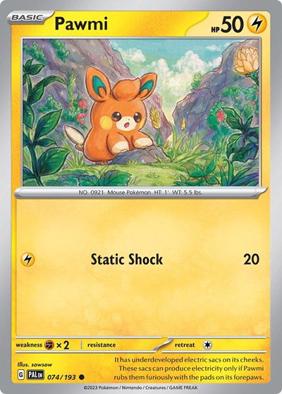 Pawmi 074/193 — Paldea Evolved
