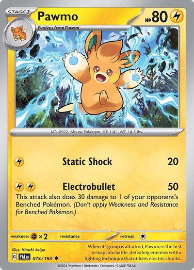 Pawmo 075/193 — Paldea Evolved