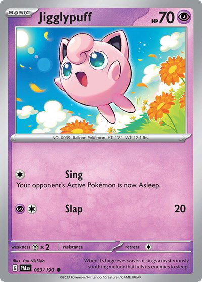 Jigglypuff 083/193 — Paldea Evolved