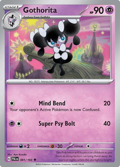 Gothorita 091/193 — Paldea Evolved