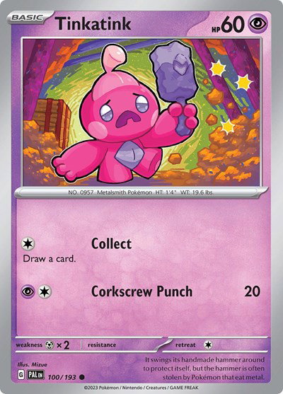 Tinkatink 100/193 — Paldea Evolved
