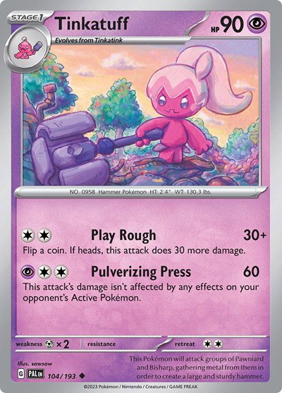 Tinkatuff 104/193 — Paldea Evolved