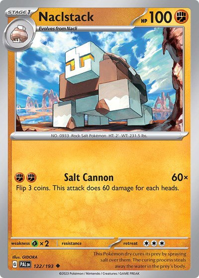 Naclstack 122/193 — Paldea Evolved