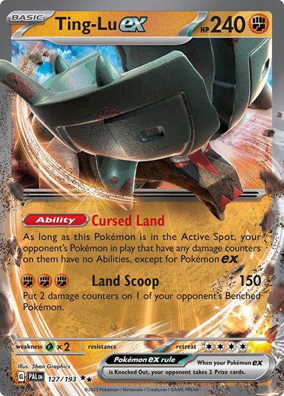 Ting-Lu ex 127/193 — Paldea Evolved