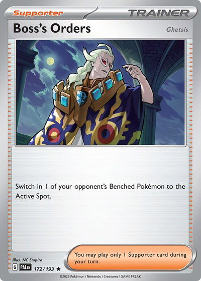 Boss's Orders 172/193 — Paldea Evolved