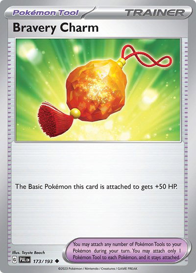 Bravery Charm 173/193 — Paldea Evolved