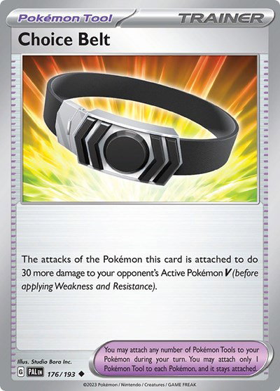 Choice Belt 176/193 — Paldea Evolved