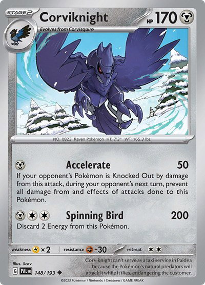Corviknight 148/193 — Paldea Evolved