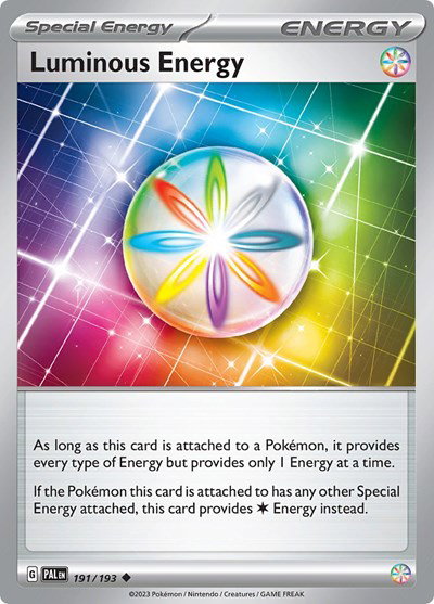 Luminous Energy 191/193 — Paldea Evolved