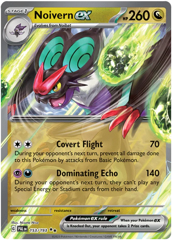 Noivern ex 153/193 — Paldea Evolved